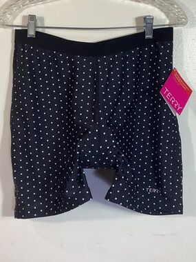 Terry Mixie Liner Cycling Shorts NWT Padded Bike Polka Dot Sz XXL
